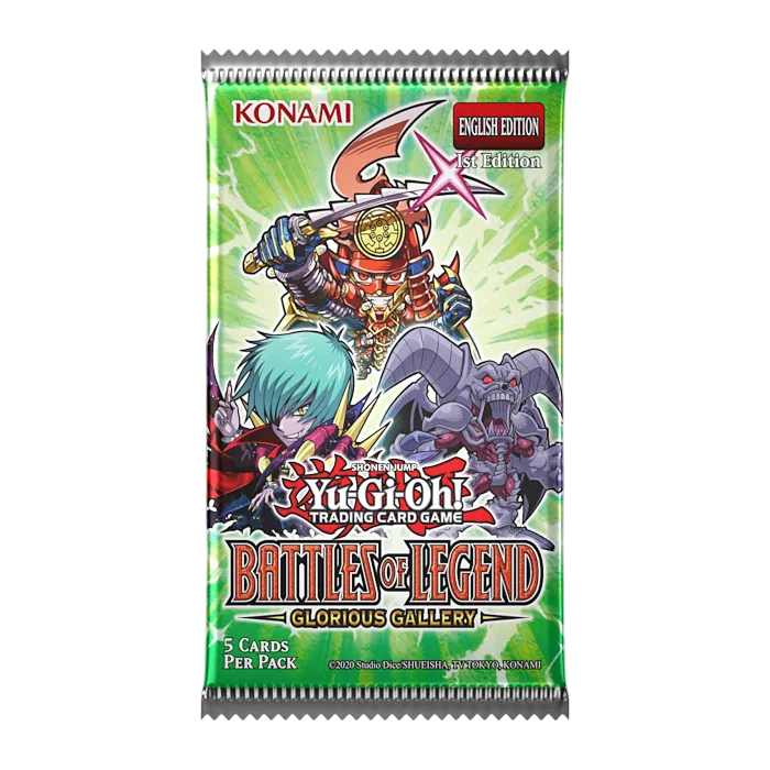 Yu-Gi-Oh! - Battles of Legend: Glorious Gallery - Display Case (12x Booster Boxes) (1st Edition)