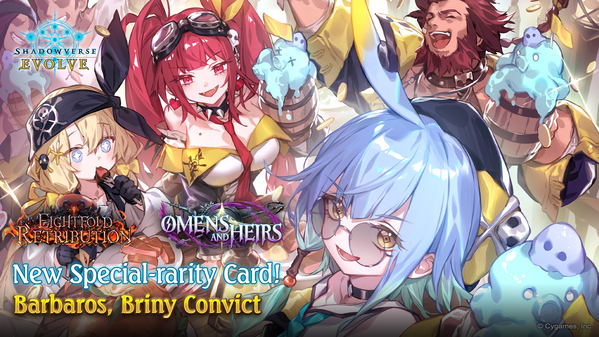 Shadowverse: Evolve - Combined Set 03 - Eightfold Retribution & Omens and Heirs - Display Case (20x Booster Boxes)