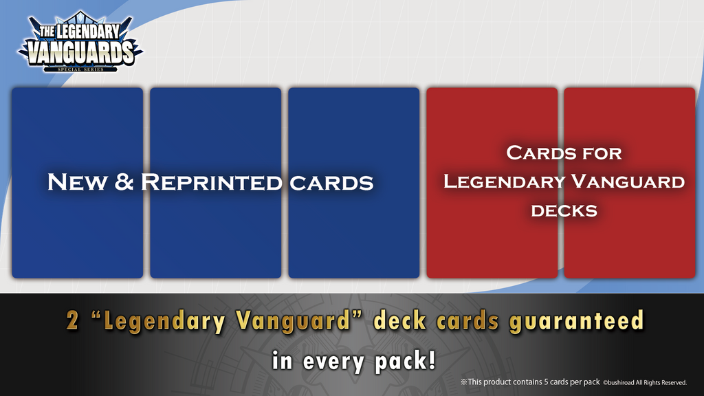Cardfight!! Vanguard - Special Series 15 - The Legendary Vanguards - Display Case (20x Booster Boxes)