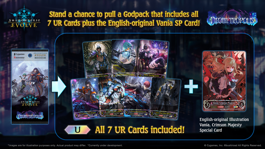 Shadowverse: Evolve - Set 18 - Neometropolis - Display Case (20x Booster Boxes)