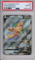 Pokemon Graded: Dragonite V 192;/203 Evolving Skies (2021) Full Art Holo PSA 10