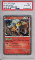 Pokemon Graded: Entei Holo PSA 8