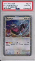 Rayquaza Call of Legends Holo SL10 PSA 8