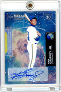 Ken Griffey Jr. 2021 Upper Deck Skybox Metal Universe Champions Silver Auto
