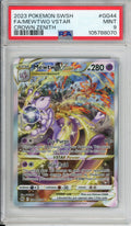 Pokemon Graded: Mewtwo VSTAR GG44/GG70 Crown Zenith (2023) Holo PSA 9