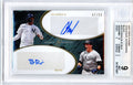 Jazz Chisholm Jr. Ben Rice 2025 Topps Dynamic Duals autograph black #'d 47/50 BGS 9