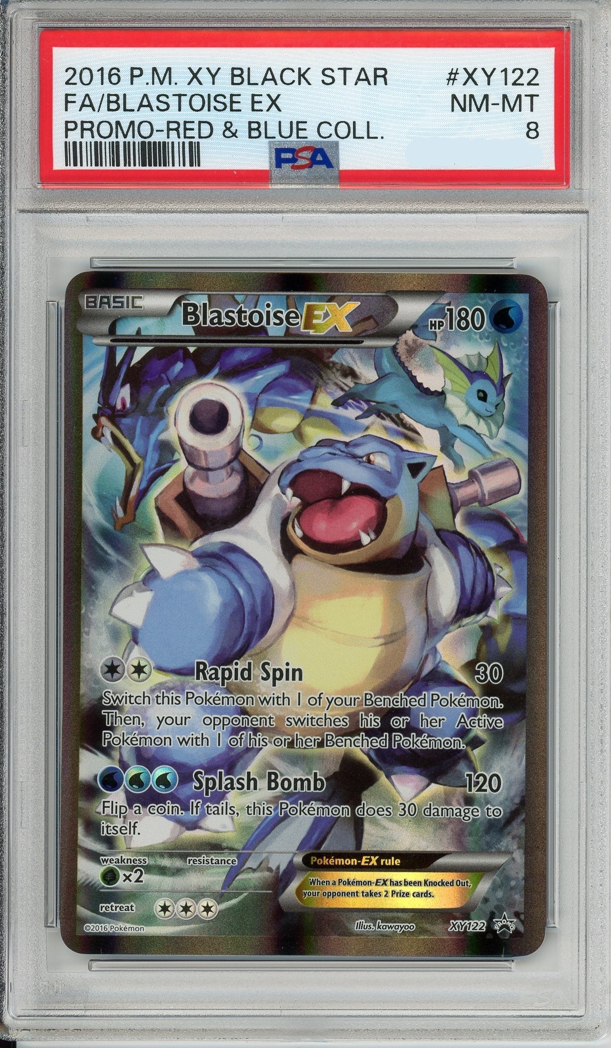Pokemon Graded: Blastoise PSA 8
