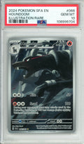Pokemon Graded: Houndoom 66/64 Shrouded Fable (2024) IR Holo PSA 10