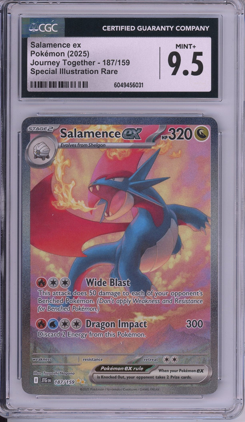 Pokemon Graded: Salamence ex CGC 9.5