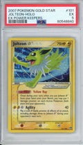 Pokemon Graded: Jolteon Gold Star PSA 5