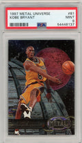 Kobe Bryant 1997 Metal Universe #81 PSA 9