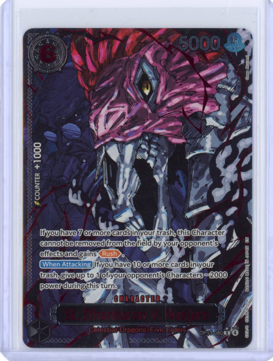 St. Ethanbaron V. Nusjuro (Parallel) - Carrying On His Will OP13-080 Near Mint