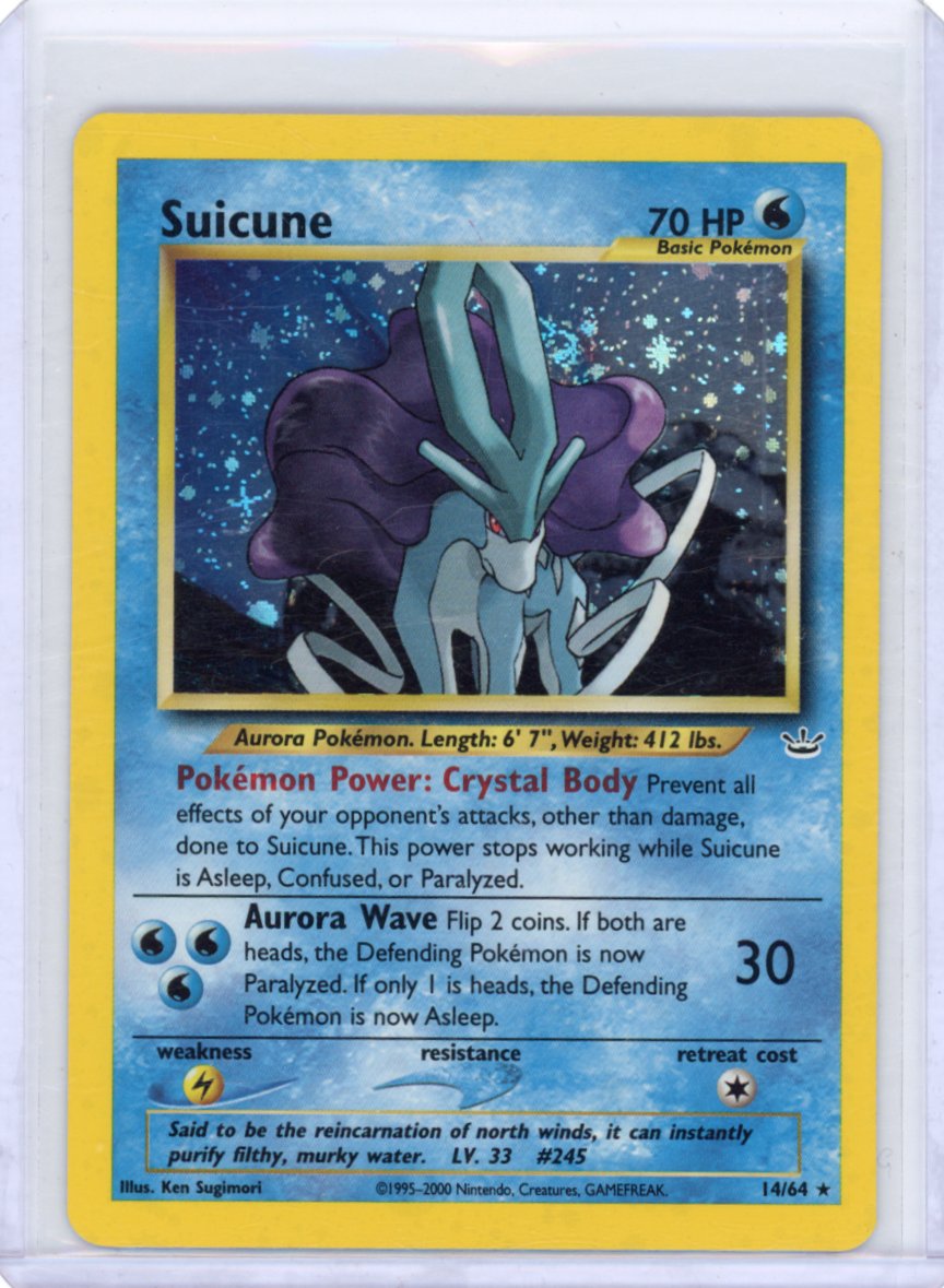 Suicune (14) - Neo Revelation (N3) Light Played