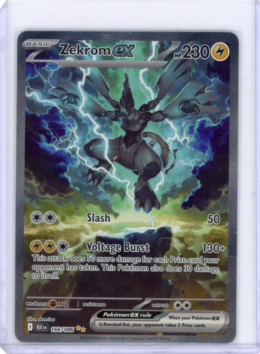 Zekrom ex - 166/086 - SV: Black Bolt