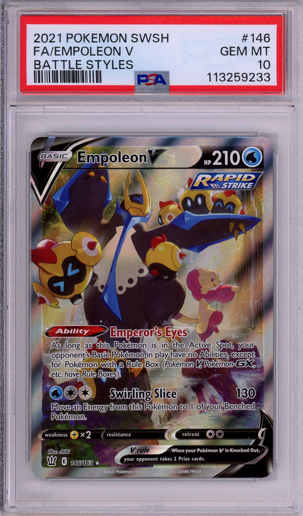 Pokemon Graded: Empoleon V PSA 10