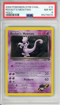 Pokemon Graded: Rocket's Mewtwo Holo PSA 8