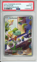Pokemon Graded: Bulbasaur 143/142 Stellar Crown (2024) IR Holo PSA 10