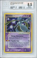 Pokemon Graded: Mewtwo Gold Star 103/110 Ex Holon Phantoms (2006) Holo Beckett 8.5