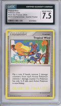 Pokemon Graded: Tropical Wind #DP25 Black Star Promo World Championships 2008 Quarter-Finalists CGC 7.5