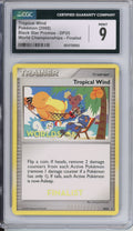 Pokemon Graded: Tropical Wind #DP25 Black Star Promo World Championships 2008 Finalist CGC 9