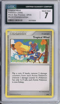 Pokemon Graded: Tropical Wind #DP25 Black Star Promo World Championships 2008 CGC 7