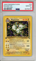 Pokemon Graded: Magneton 1st Edition PSA 10