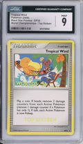 Pokemon Graded: Tropical Wind #DP25 Black Star Promo World Championships Top 16 CGC 9