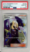 Pokemon Graded: Cynthia SV82/SV94 Hidden Fates (2019) Full Art PSA 10