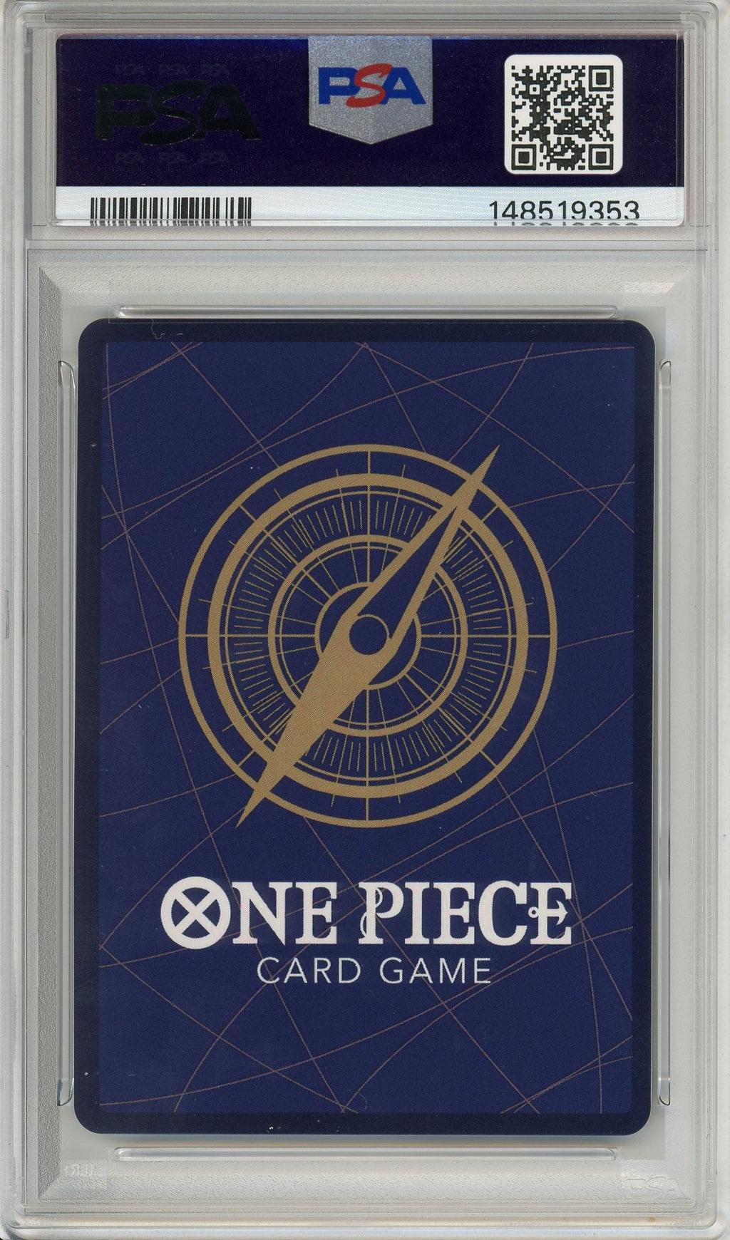 One Piece Graded: Monkey D. Luffy ST21-014 3rd Anniversary CP Pack PSA 8
