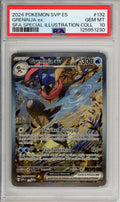 Pokemon Graded: Greninja ex #132 Shrouded Fable Promo (2024) SIR Holo PSA 10