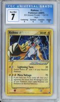 Pokemon Graded: Raikou Gold Star CGC 7