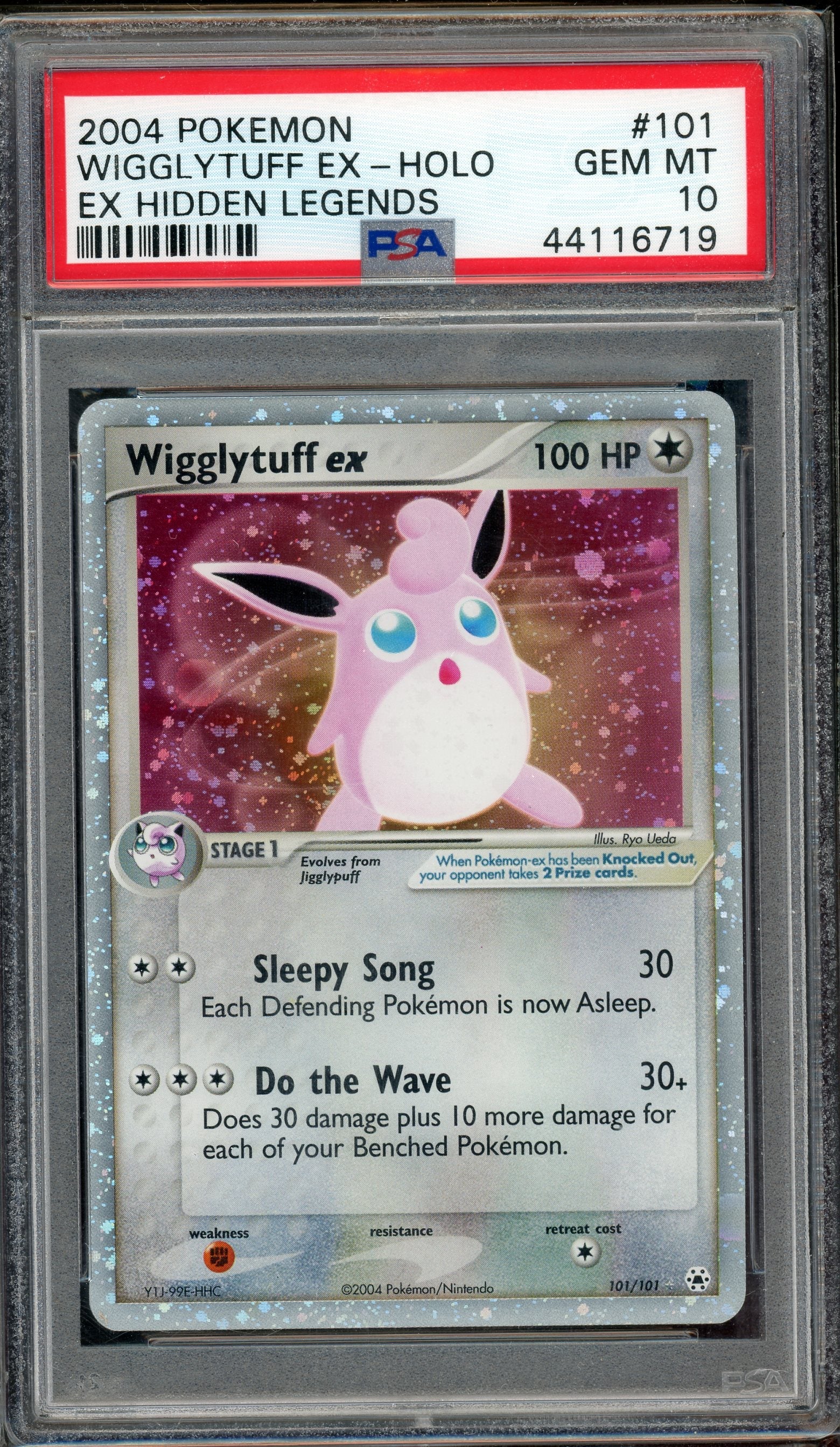 PSA 10 WIGGLYTUFF - HOLO