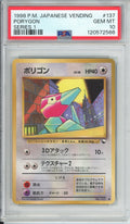 Pokemon Graded: JP Porygon #137 Vending Series I (1998) PSA 10