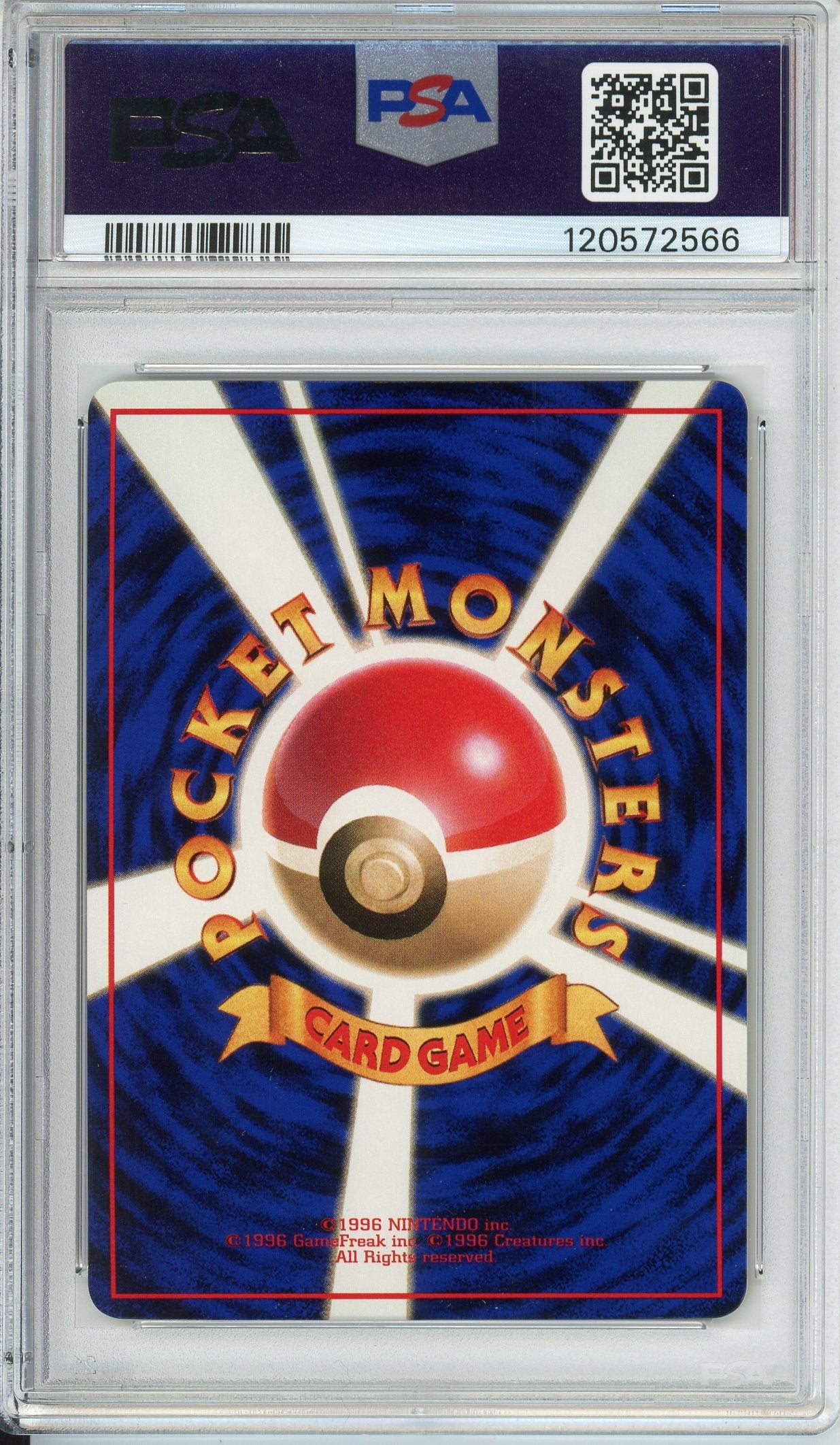 Pokemon Graded: JP Porygon #137 Vending Series I (1998) PSA 10