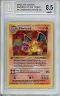 Pokemon Graded: Charizard 1st Edition 4/102 Base Set Shadowless (1999) Holo Beckett 8.5