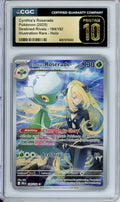 Pokemon Graded: Cynthia's Roserade 184/182 Destined Rivals (2025) Illustration Rare Holo CGC Pristine 10