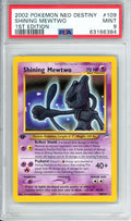 Pokemon Graded: Shining Mewtwo 1st Edition 109/105 Neo Destiny (2002) Holo PSA 9