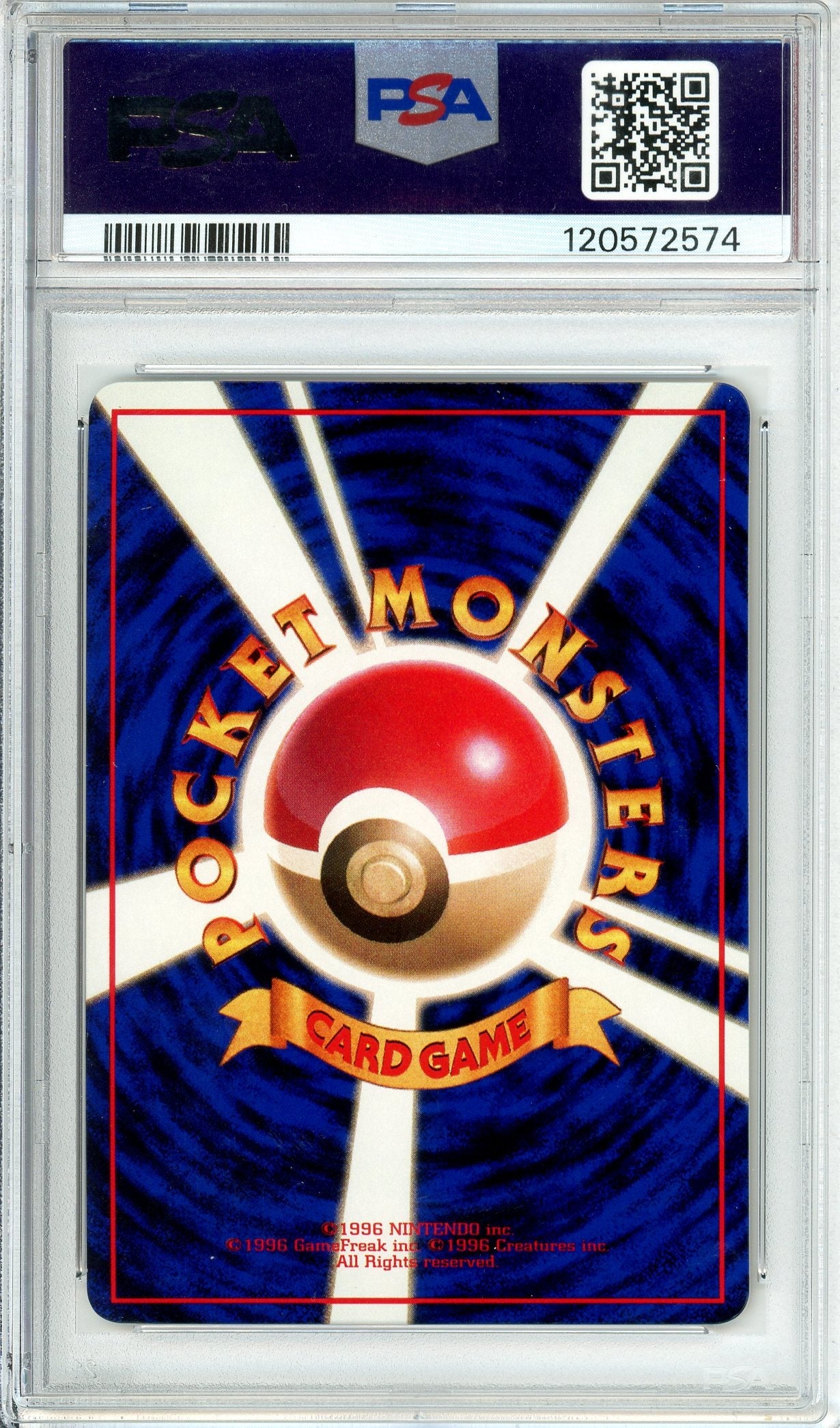Pokemon Graded: JP Eevee #133 Vending Series I (1998) PSA 10