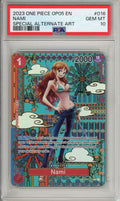 One Piece Graded: Nami OP01-016 Special Alternate Art PSA 10