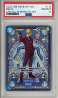 One Piece Graded: Sanji OP06-119 Special Alternate Art PSA 10