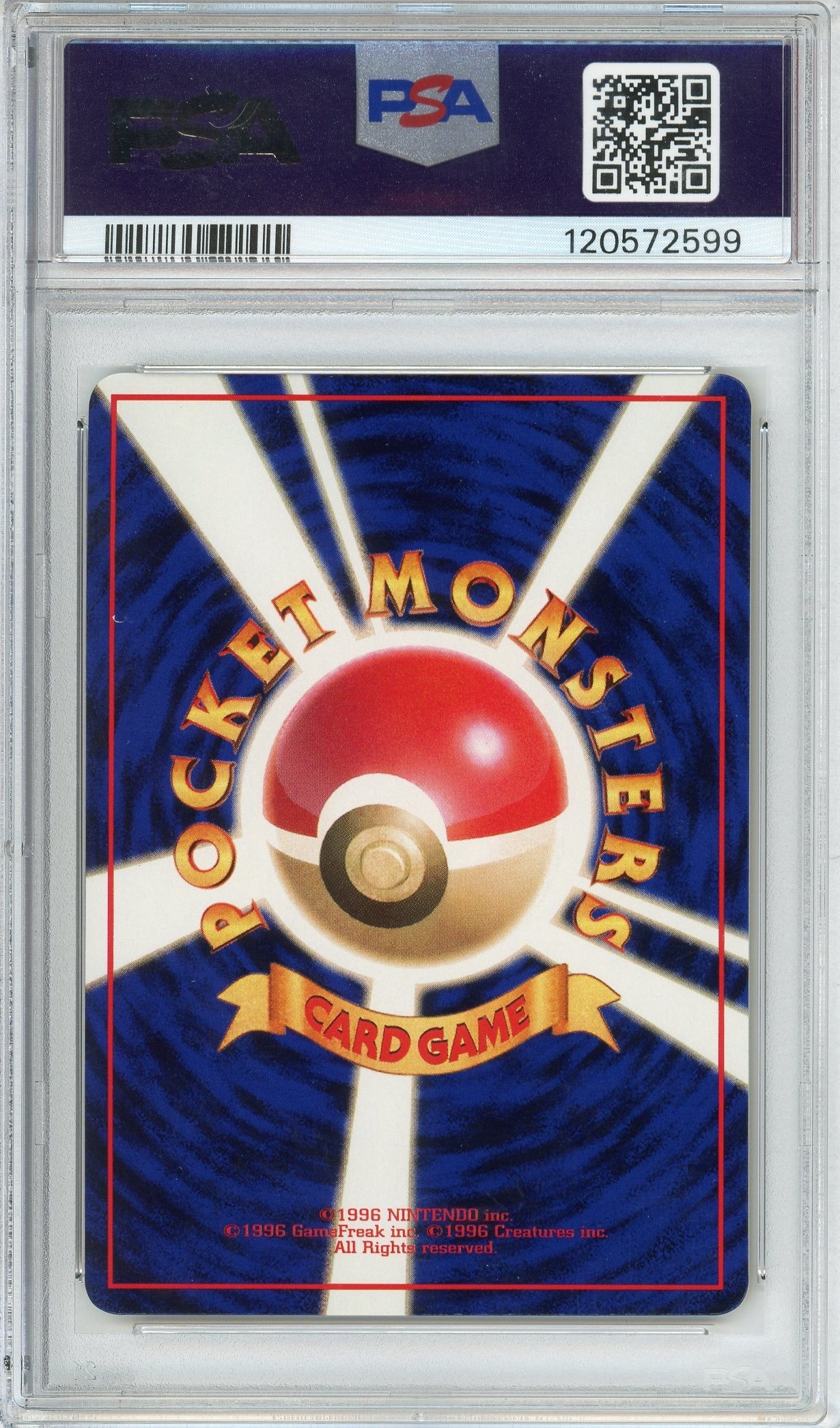 Pokemon Graded: JP Tauros #128 Vending Series III (1998) PSA 10