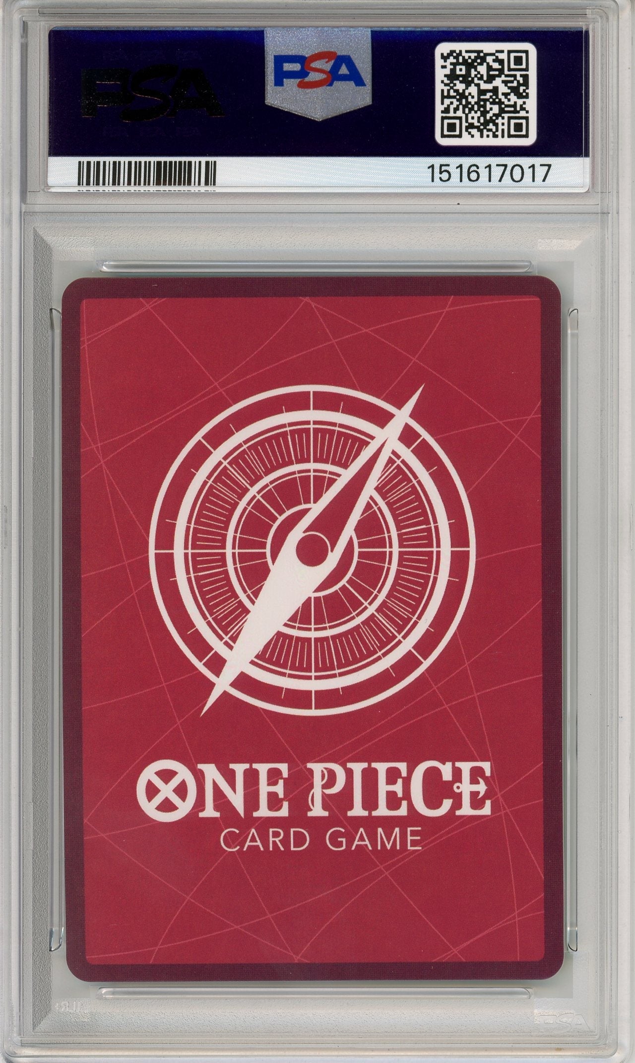 One Piece Graded: Roronoa Zoro OP12/020 Serialized Top Prize- Asia PSA 10