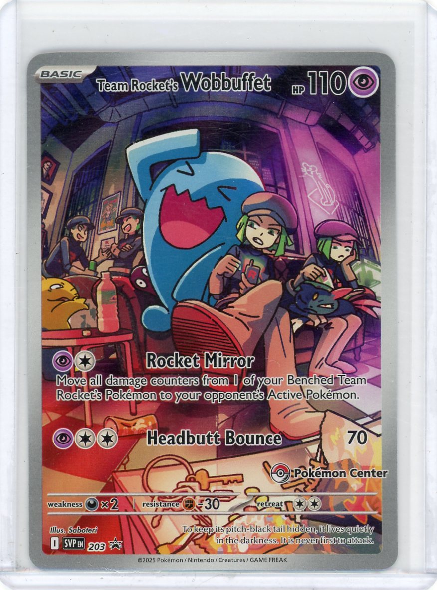 Team Rocket's Wobbuffet (Pokemon Center Exclusive) - SV: Scarlet & Violet Promo Cards