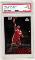 LeBron James 2003 Upper Deck Star Rookie #301 PSA 10