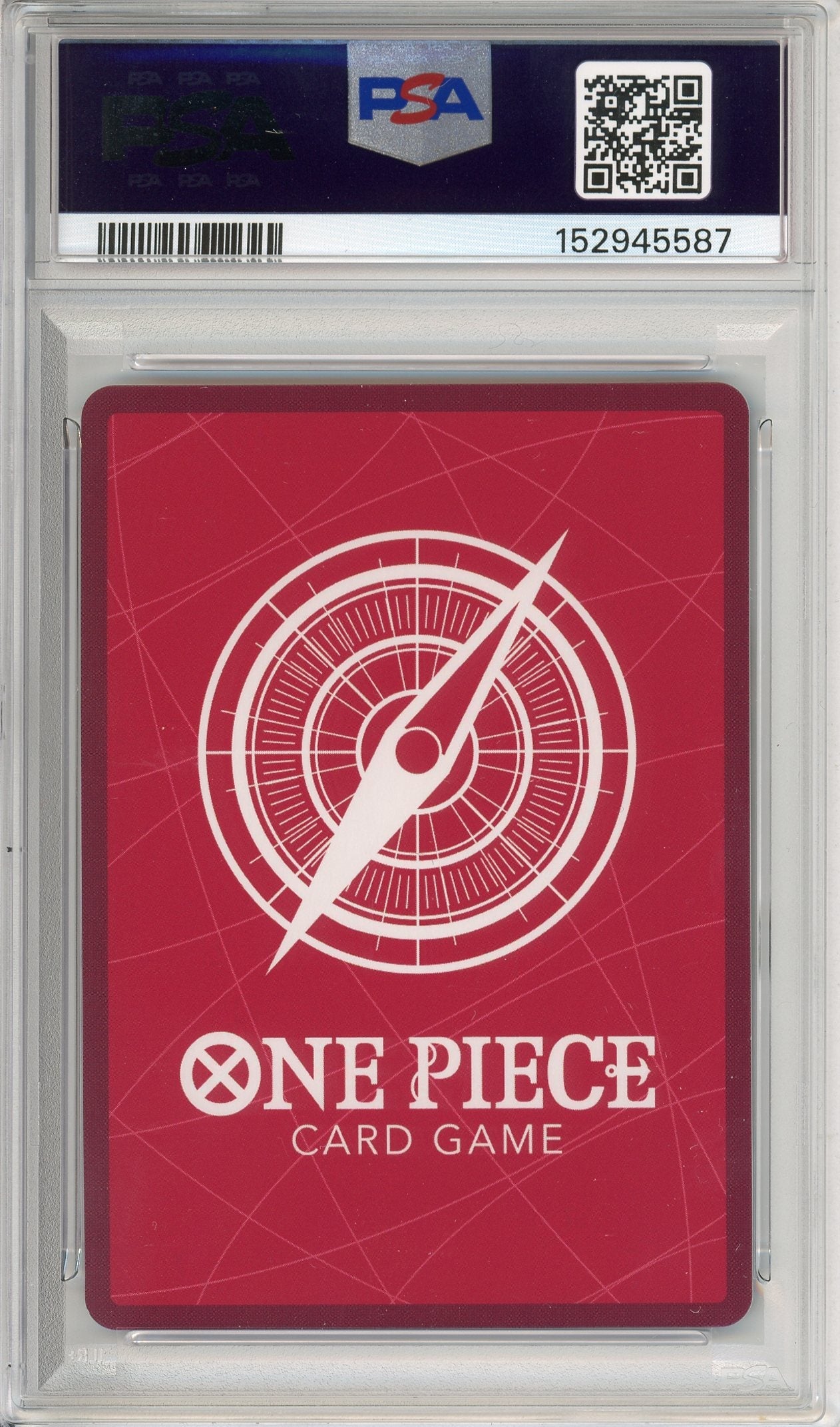 One Piece Graded: Monkey D. Luffy OP11-040 Fist Of Divine Speed Leader Alt Art PSA 10