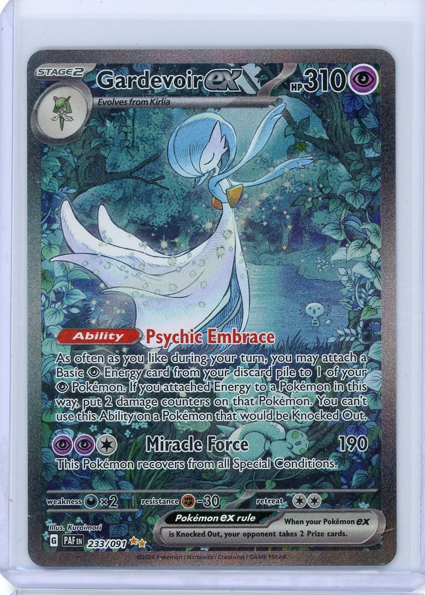 Gardevoir ex Pokémon Paldean Fates Special Illustration Rare #233/091
