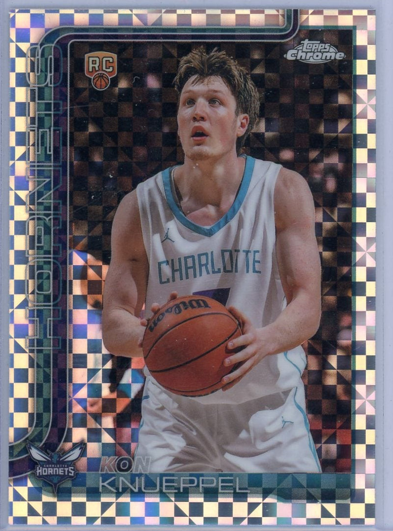 Kon Knueppel 2025-26 Topps Chrome X-Fractor RC