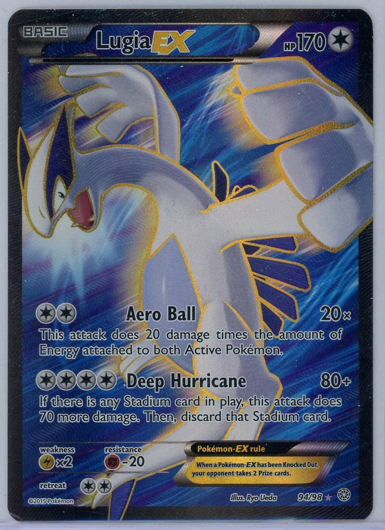 Lugia ex Pokémon XY: Ancient Origins Ultra Rare #94/98