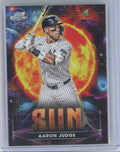 Aaron Judge 2025 Topps Cosmic Chrome Planetary Pursuit Sun