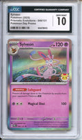 Pokemon Graded: Sylveon 40/131 Prismatic Evolutions Pokemon Day Promo (2025) Holo CGC 10